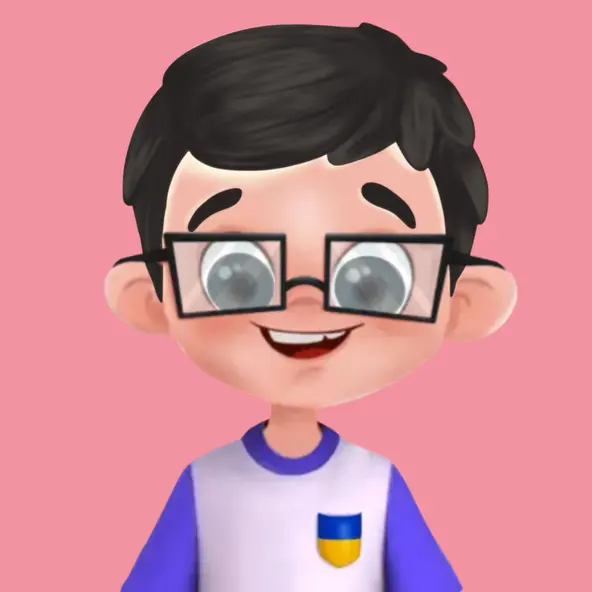 приклад намальованого хлопчика